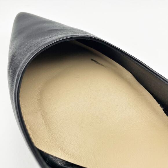 Ted Baker Women's Madylen Pumps US 9.5 EU 39.5 Black Leather Kitten Heel NWOB - Picture 13 of 15